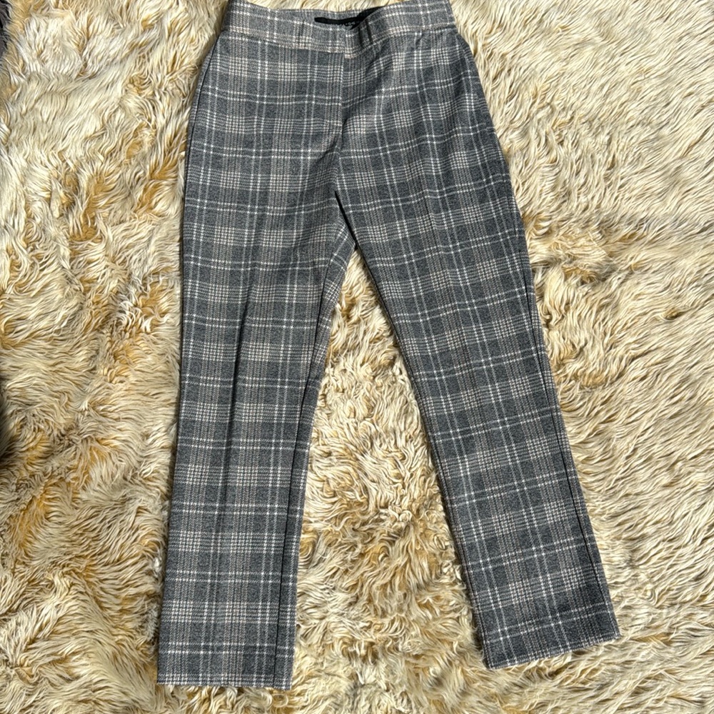 Grey Checkered Pants